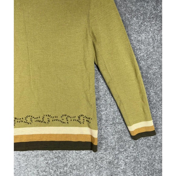 Ruiqun‎ Wool Long Sleeve Pullover Turtleneck Knit Top Womens Size Medium - Picture 6 of 13